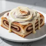 ultra-flaky cinnamon roll sheet pan bake - featured image