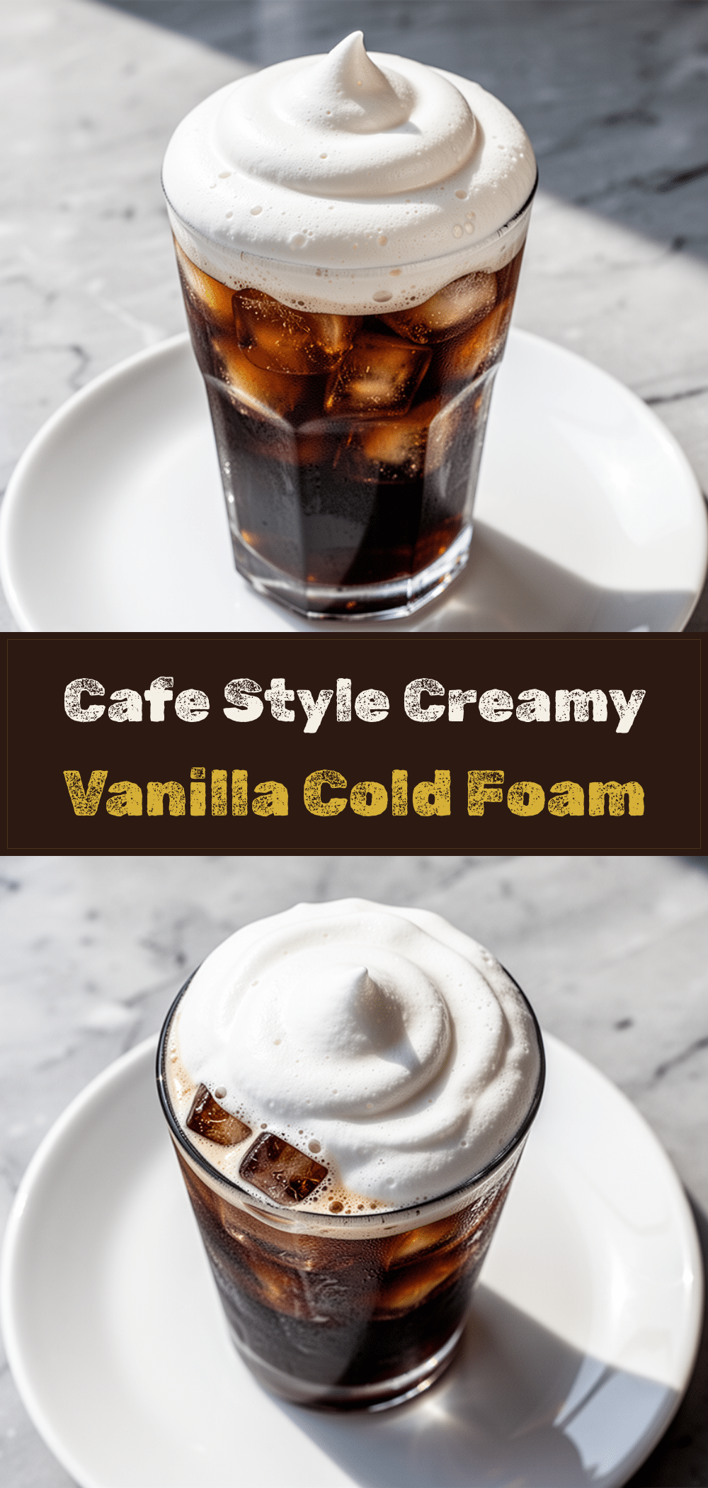 Homemade Vanilla Sweet Cream Cold Foam: Best 3-Ingredient Recipe 5 vanilla sweet cream cold foam recipe