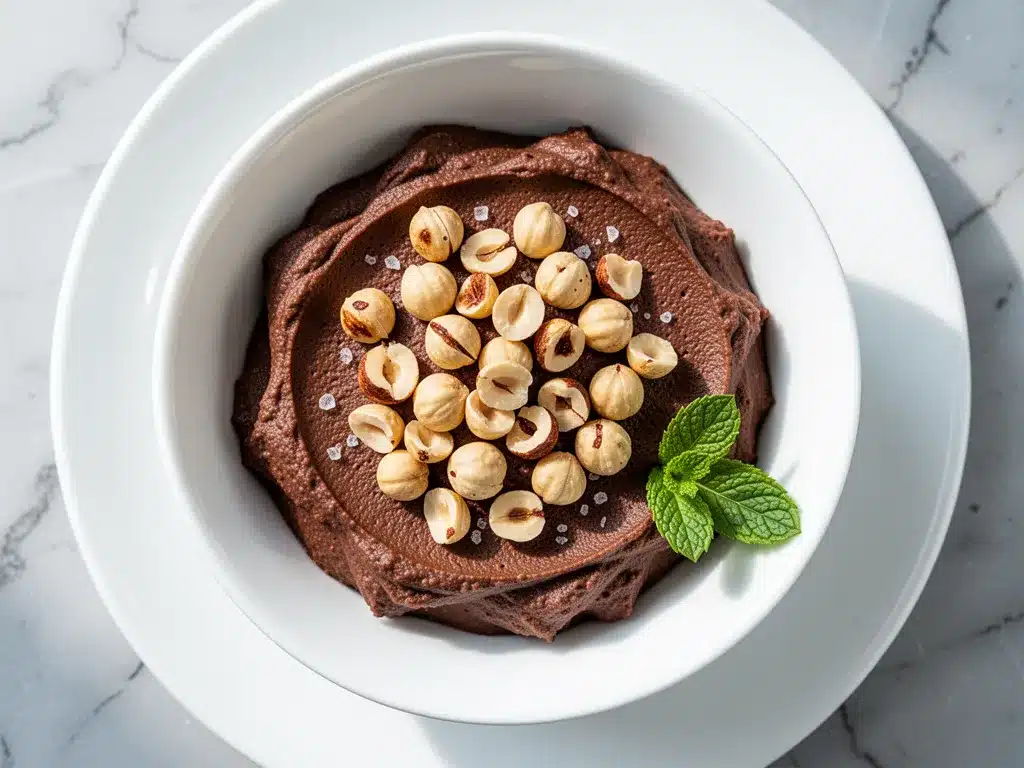 Vegan Chocolate Avocado Mousse: 5-Min Hazelnut Dessert 4 vegan chocolate avocado mousse preparation steps