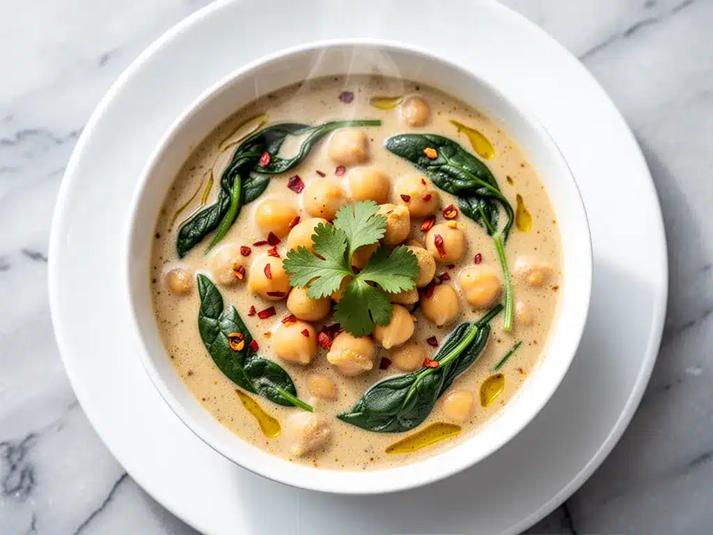 Vegan Creamy Coconut Chickpea Curry: 15-Minute Dinner 4 vegan creamy coconut chickpea curry preparation steps