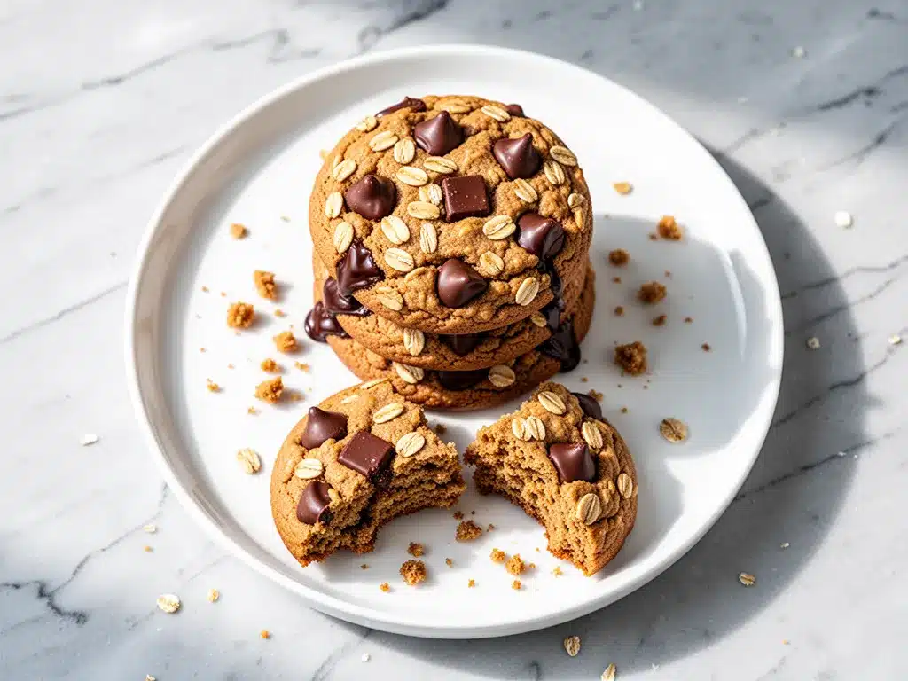 Vegan Peanut Butter Oatmeal Cookies: Best Vegan Cookie Recipe 4 vegan peanut butter oatmeal cookies preparation steps