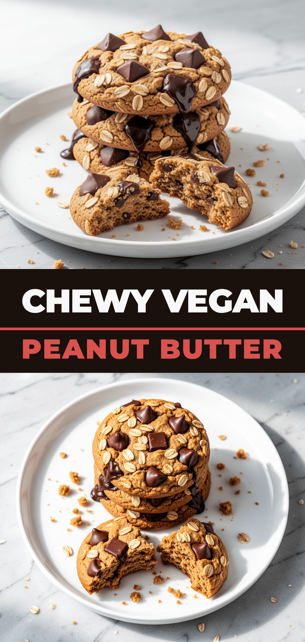 Vegan Peanut Butter Oatmeal Cookies: Best Vegan Cookie Recipe 5 vegan peanut butter oatmeal cookies recipe